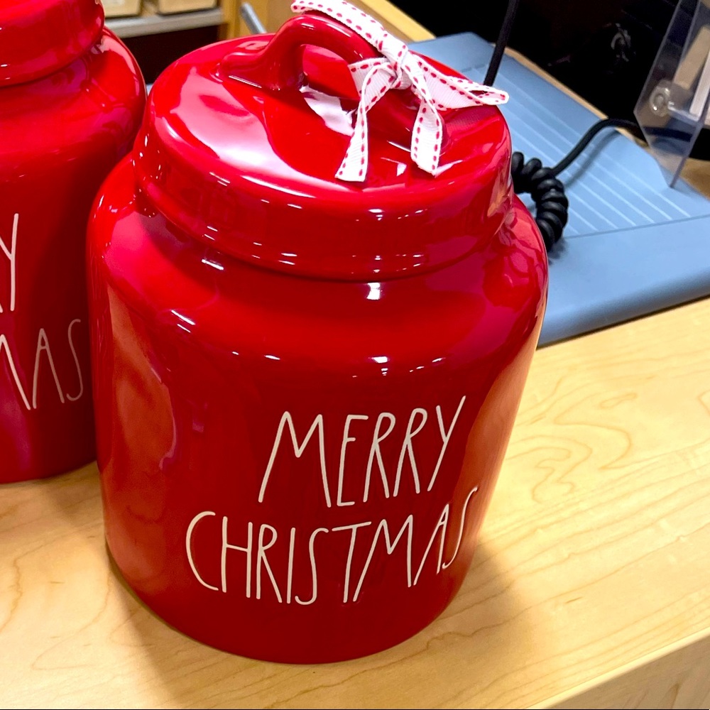 Brand new Merry Christmas canister